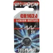 Бутонна батерия литиева MAXELL CR1620 3 V - image 1
