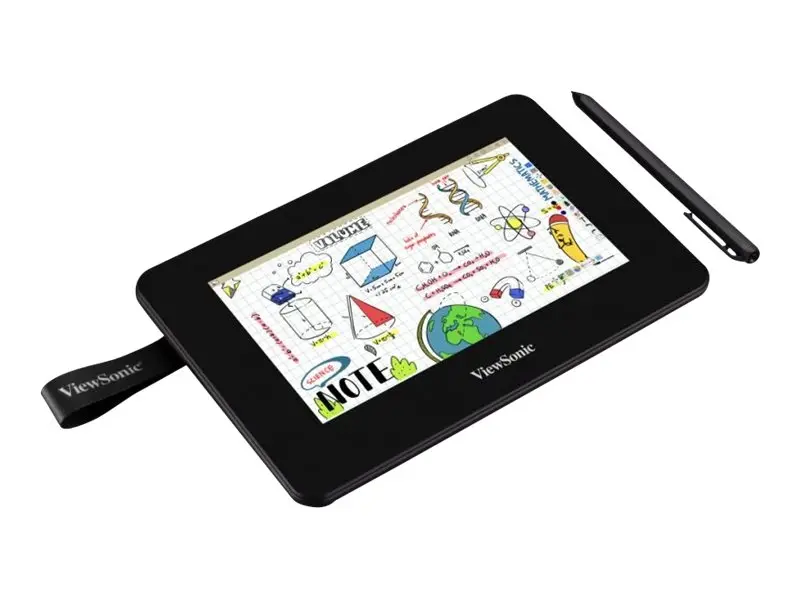 VIEWSONIC ID710-BWW 7inch ViewBoard Pen Display 152.21x85.92mm 1024x600 resolution Battery-free pen 8192 pressure 250 pps - image 4