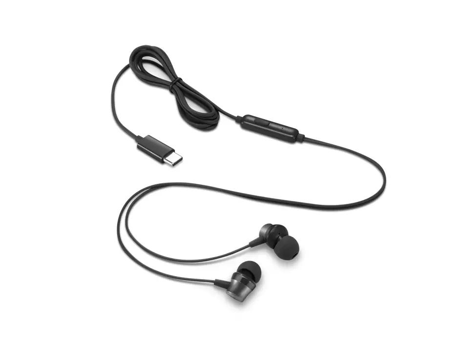 Слушалки, Lenovo USB-C Wired In-Ear Headphones - image 4