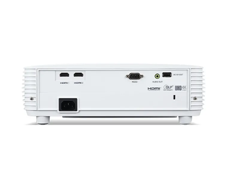 Мултимедиен проектор, Acer Projector H6815BD, DLP, 4K UHD (3840 x 2160), 4000 ANSI Lm, 10 000:1, HDR Comp., Blu-Ray 3D support, Auto Keystone, AC power on, Low input lag, 2xHDMI, RS232, USB(Type A, 5V/1,5A), 1x3W, 2.88Kg, White - image 4
