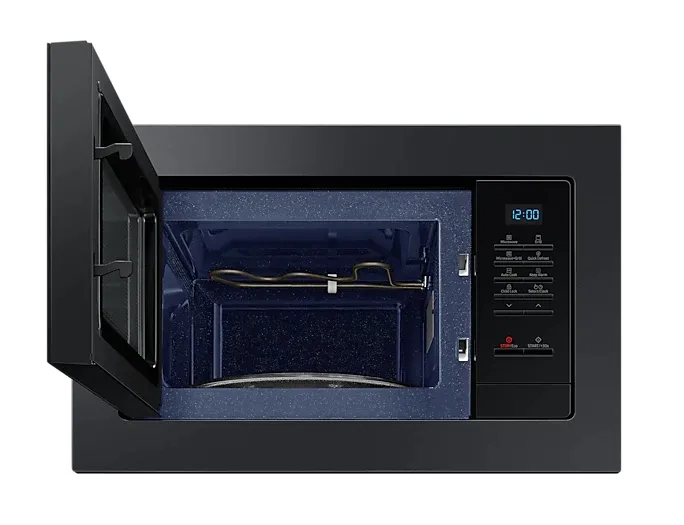 Микровълнова печка, Samsung MG23A7013CA/OL, Built-in microwave grill, Ceramic Inside, 23l, 800 W, Blue LED Display, Black door, Black stainless steel frame - image 4