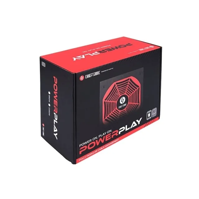 Захранване, Chieftec PowerPlay Platinum GPU-850FC, 850W retail - image 7