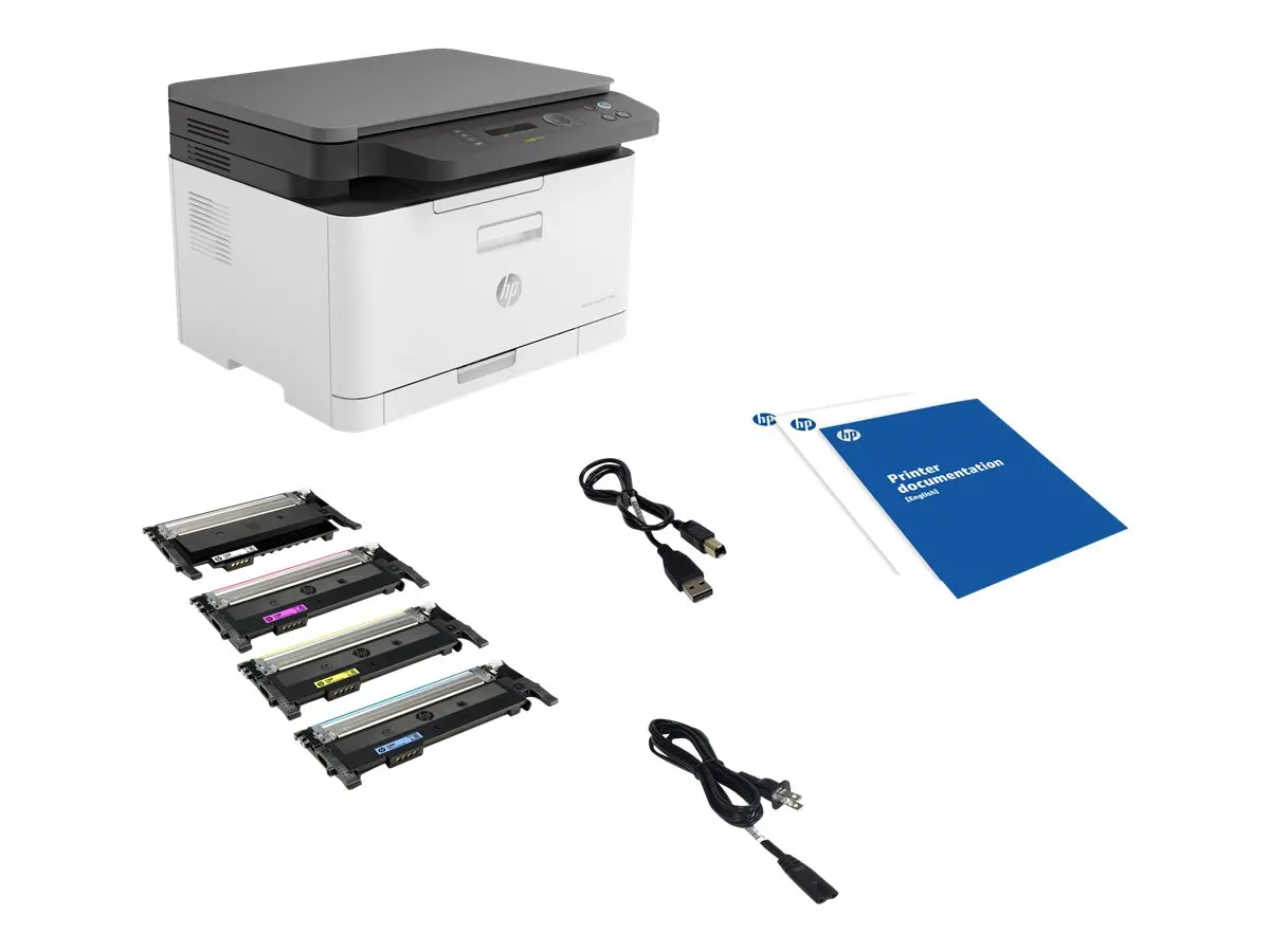 Лазерно многофункционално устройство, HP Color Laser MFP 178nw Printer - image 4