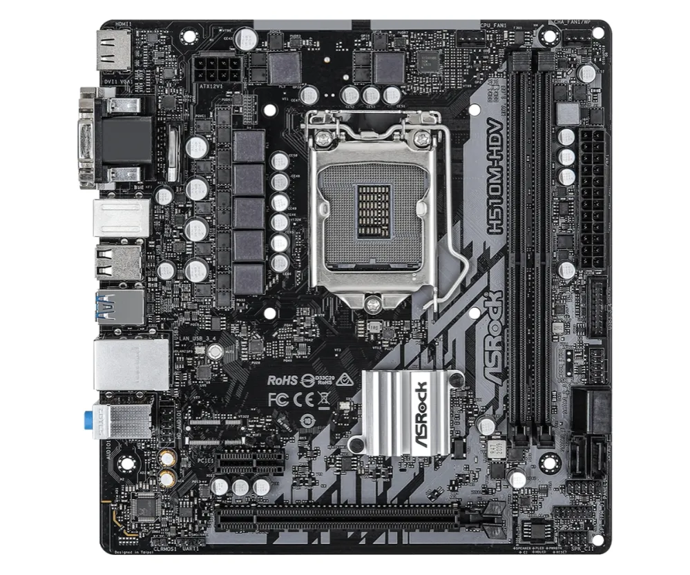 Дънна платка, Asrock H510M-HDV - image 1
