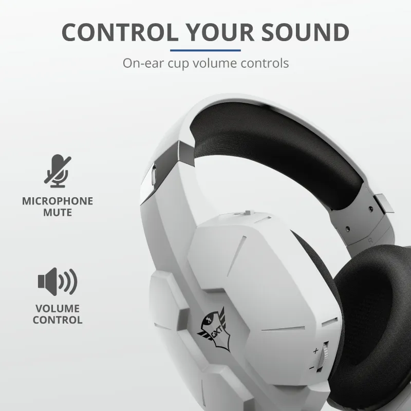 Слушалки, TRUST GXT 323W Carus Gaming Headset PS5 - image 8