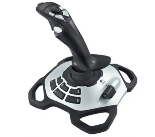 Джойстик, Logitech G Extreme 3D Pro Joystick, Twist Rudder Control, 12 Programmable Buttons, 8-Way Hat Switch