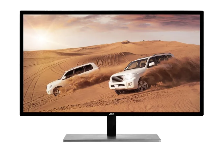 Монитор, AOC U2879VF, 28" Wide TN, LED, 1ms, 1000:1, 80M:1 DCR, 300cd/m2, 3840x2160@60Hz,FreeSync, Tilt, D-SUB, DVI, HDMI, MHL, DP, Headphone Out, Black