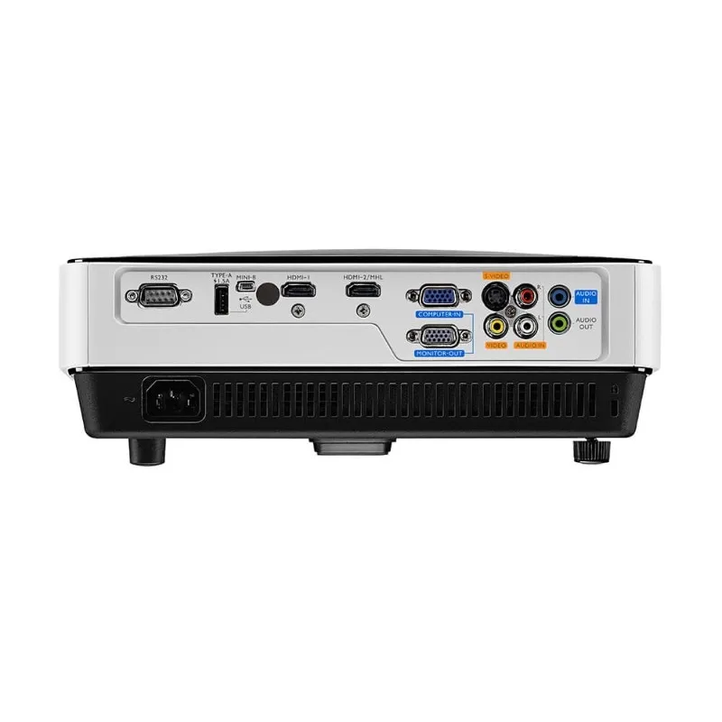 Мултимедиен проектор, BenQ MX631ST, Short Throw, DLP, XGA (1024x768), 13000:1, 3200 ANSI lumens, Zoom 1.2x, 55" 1m, Auto Vertical Keystone, VGA, 2xHDMI, S-Video, RCA, USB Type A 1.5A, Audio in/out, Audio L/R in RCA, RS232, Speaker 10W, Up To 10000 hr., IEC62368 - image 7