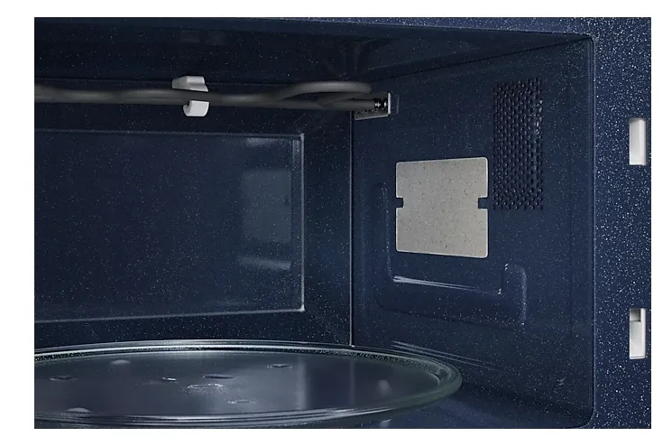Микровълнова печка, Samsung MG23A7013CT/OL, Built-in microwave grill, Ceramic Inside, 23l, 800 W, Blue LED Display, Black door, Stainless steel frame - image 6