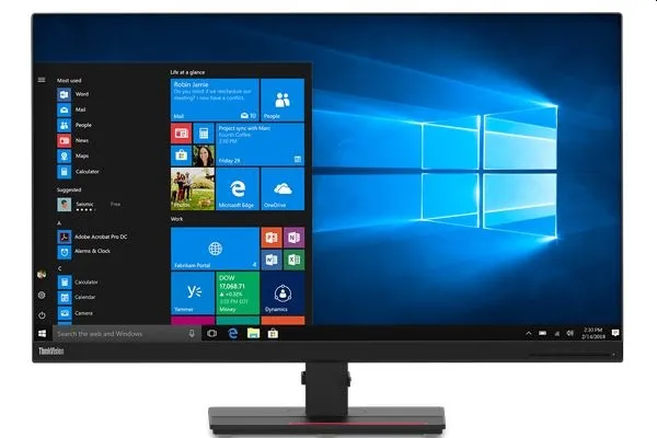 Монитор, Lenovo ThinkVision T32p-20 31.5" 4K (3840x2160), IPS, HDMI, DP, USB Type-C Gen1, 4xUSB 3.1, 16:9, 1000:1, Tilt, Swivel, Height Adjust Stand,Pivot