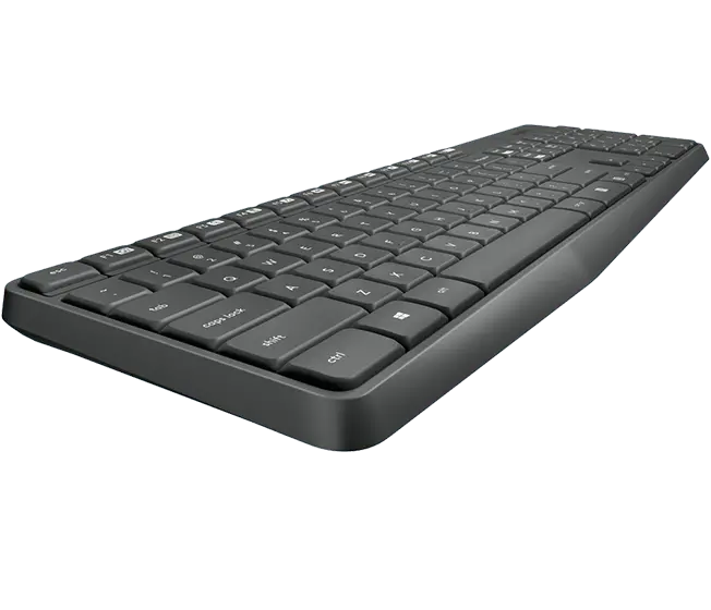 Комплект, Logitech MK235 Wireless Keyboard and Mouse Combo - Grey - US INTL - image 2