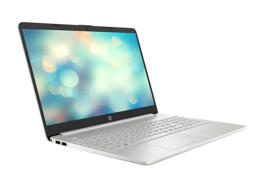 Лаптоп, HP 15s-fq3003nu Natural Silver, Pentium Silver N6000(1.1Ghz, up to 3.3Ghz/4MB/4C), 15.6" FHD AG IPS, 8GB 2933Mhz 1DIMM, 512GB PCIe SSD, no Optic, WiFi a/c + BT5,  Backlit Kbd, 3C Batt Long Life, Free DOS - image 1