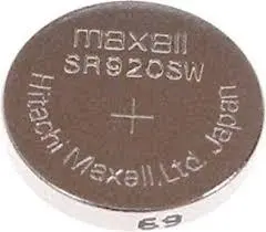 Бутонна батерия сребърна MAXELL SR-920 SW /370/371/AG6  1.55V