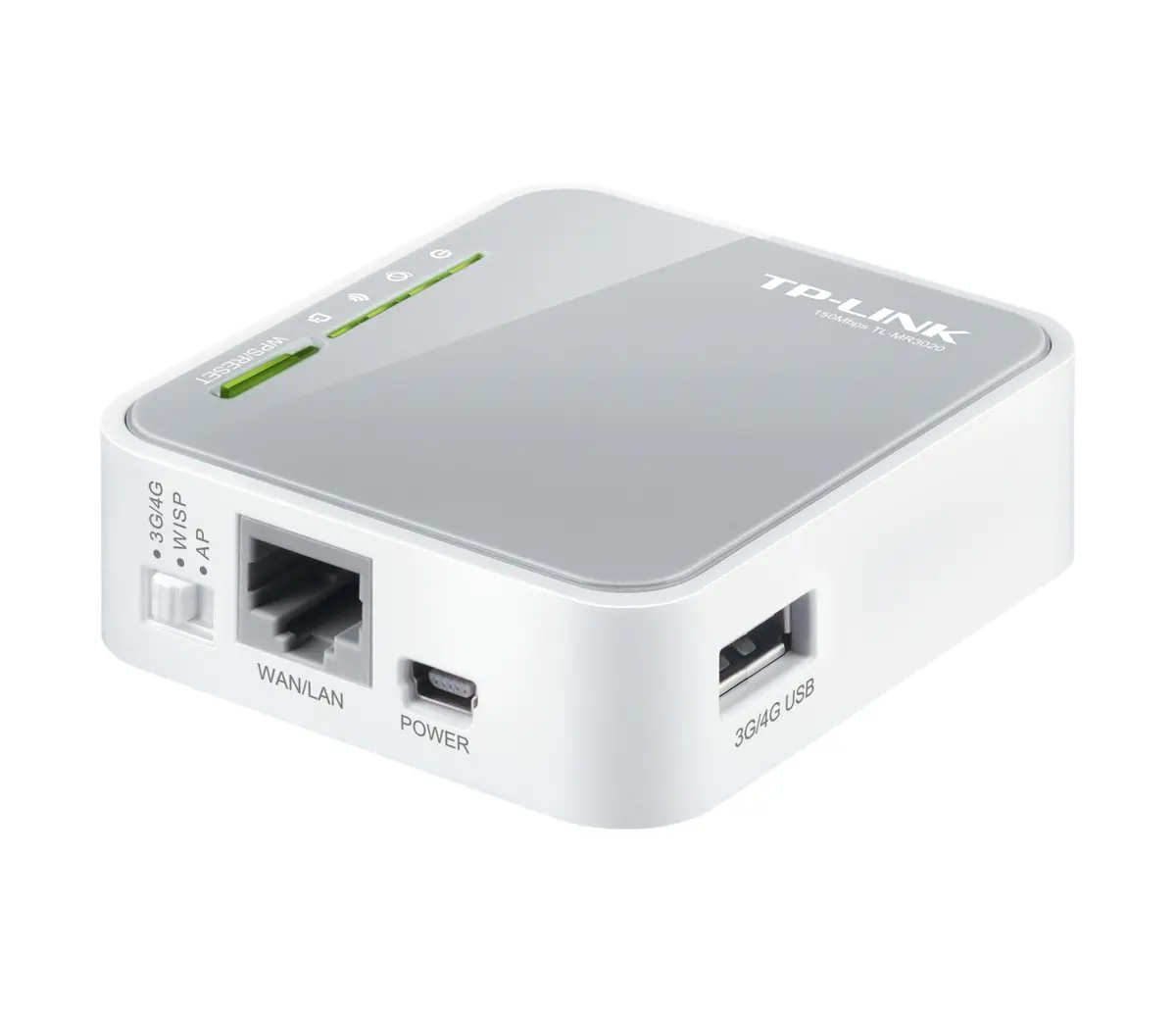 Безжичен рутер Tp-link TL-MR3020, N150, 3G/3.75G, преносим - image 2