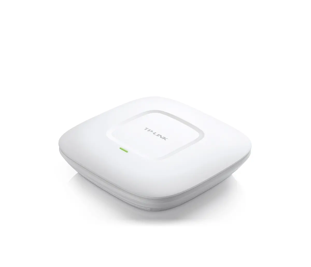 Tочка за достъп TP-LINK EAP110, 300Mbps, 2.4GHz, 100Mbps порт, Passive PoE, тава