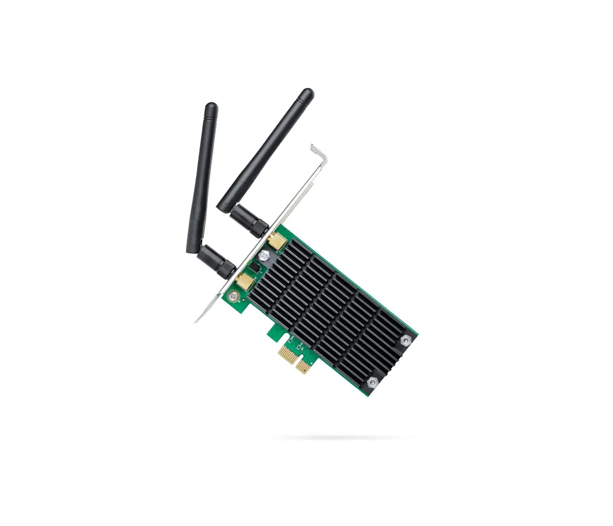 Безжичен адаптер TP-LINK Archer T4E, AC1200, двулентов, PCI Express, 2x външни а