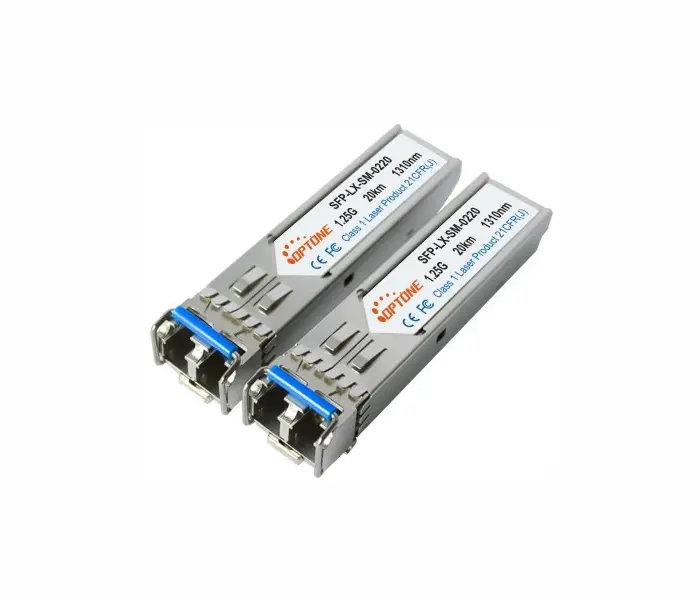 Оптичен модул Optone SFP-LX-SM-0220D, 1.25G, 1310nm, LX, 20km, DDM, LC duplex