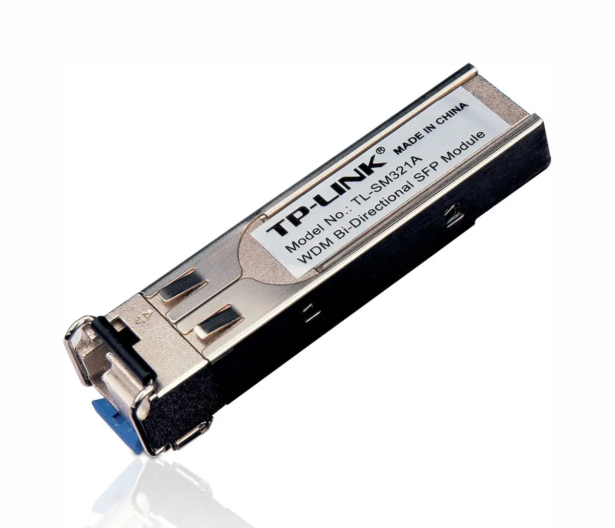 Оптичен модул TP-Link TL-SM321A, WDM Gbit SFP, LC, T:1550nm/R:1310nm, SM, 10км