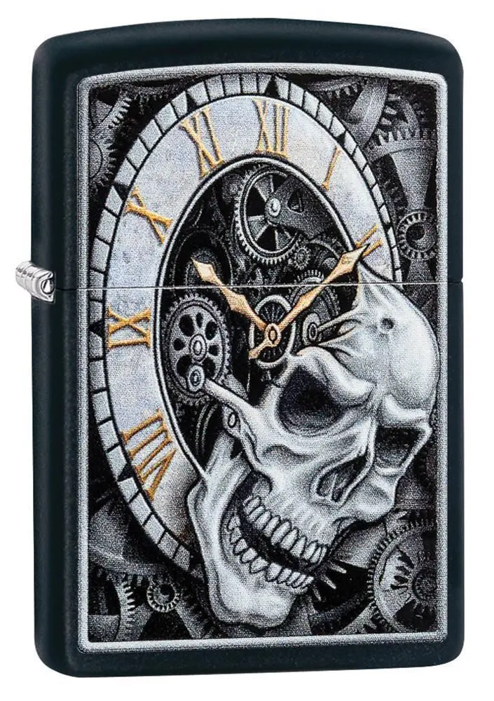 Запалка Zippo, Skull Clock Design
