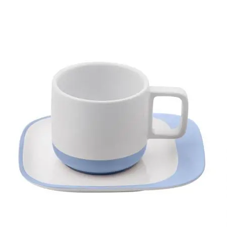 Чаша с чинийка за кафе и чай