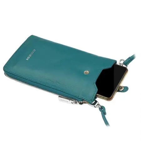 Калъф за GSM цвят Езерово синьо – ROSSI - image 2
