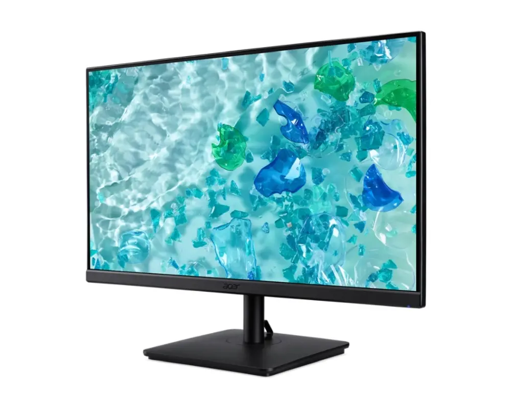 Монитор, Acer Vero V247YEbmipxv, 23.8" IPS LED ZeroFrame, FreeSync, FHD (1920x1080), 100Hz, 100M:1, 4ms (GTG), 250nits, VGA, HDMI, DisplayPort, 2x2W Speakers, Flicker-Less, BlueLightShield, Audio in/out, TCO, Tilt, Vesa, Black - image 1