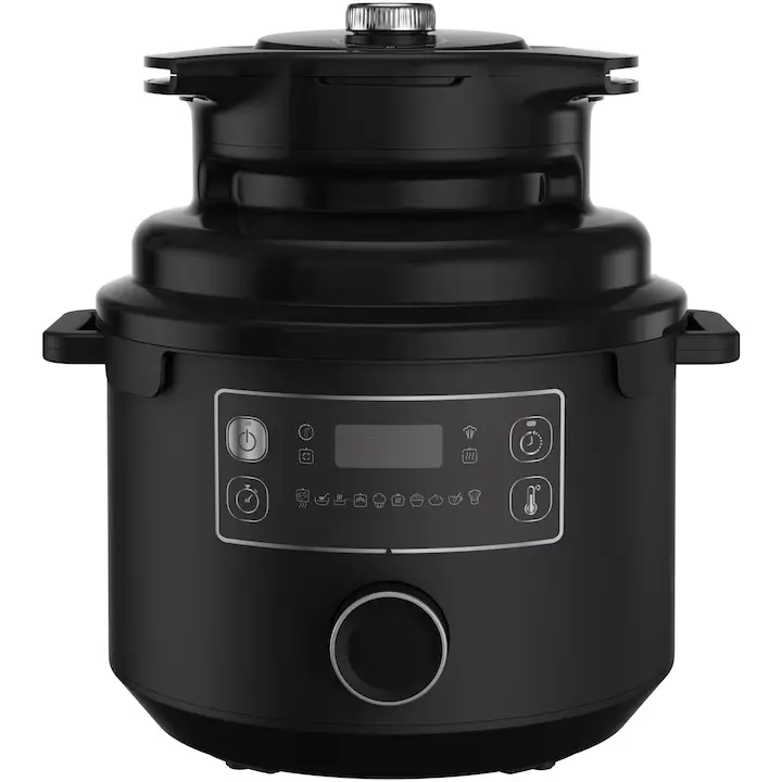 Мултикукър, Tefal LF101810 FRY TURBO CRISPY LID BLK EU - image 1