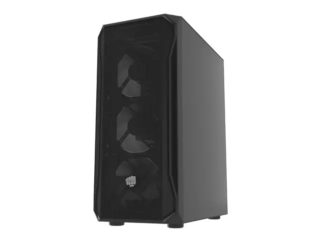 Кутия за компютър, Fury PC Case Shobo SH4 Midi Tower, Window, Black - image 5