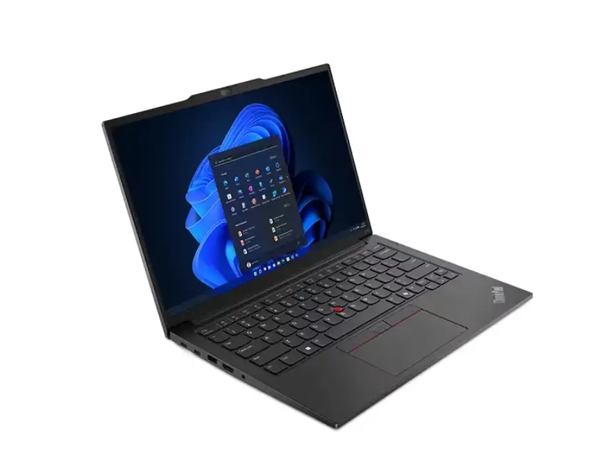 Лаптоп, Lenovo ThinkPad E14 G6 Intel Core Ultra 7 155H (up to 4.8GHz, 24MB), 32GB(16+16) DDR5-5600, 1TB SSD, 14" WUXGA (1920x1200) IPS AG,Intel Arc Graphics, FHD&IR Cam, Backlit KB, Black, WLAN, BT, 3cell, FPR, Win11Pro, 3Y Onsite - image 1