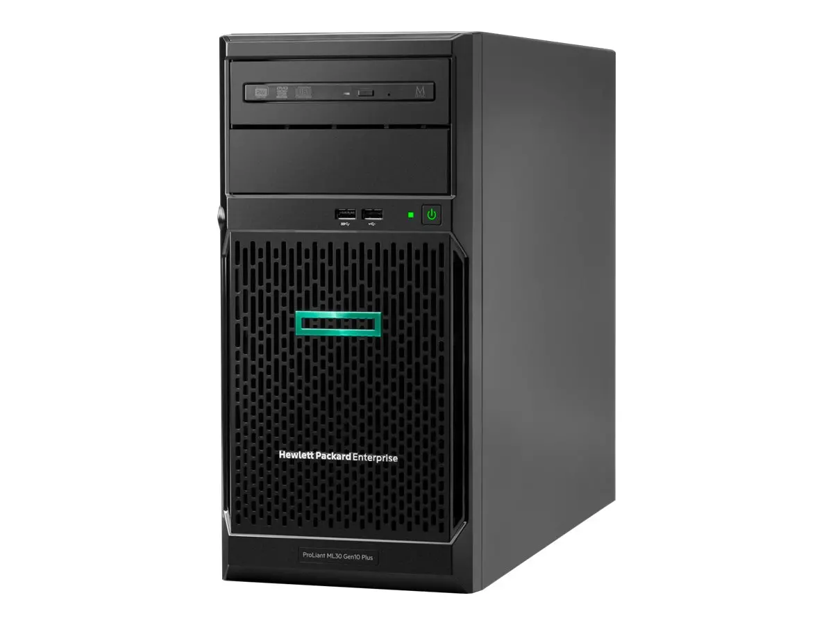 HPE ProLiant ML30 Gen10 + Tower Xeon E-2314 4-Core 2.8GHz 1x16GB-U 4xLFF Non-Hot Plug VROC 350W Server - image 2