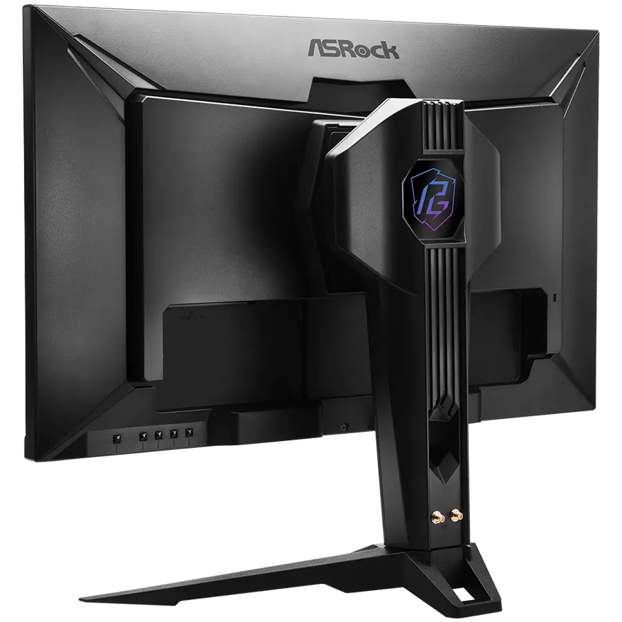 Asrock Gaming Monitor, 27" QHD(2560x1440) IPS, 180 Hz, 99% sRGB, 1000:1, 16:9, 400 cd/m², 178º/178º, 1ms (MPRT), AMD FreeSync, Flicker-free, Height, Swivel, Tilt, 2x 2W Speakers, 2x HDMI 2.0, 1x DP 1.4, 1x Audio Jack (3.5mm), Wi-Fi antenna, 3Y - image 4