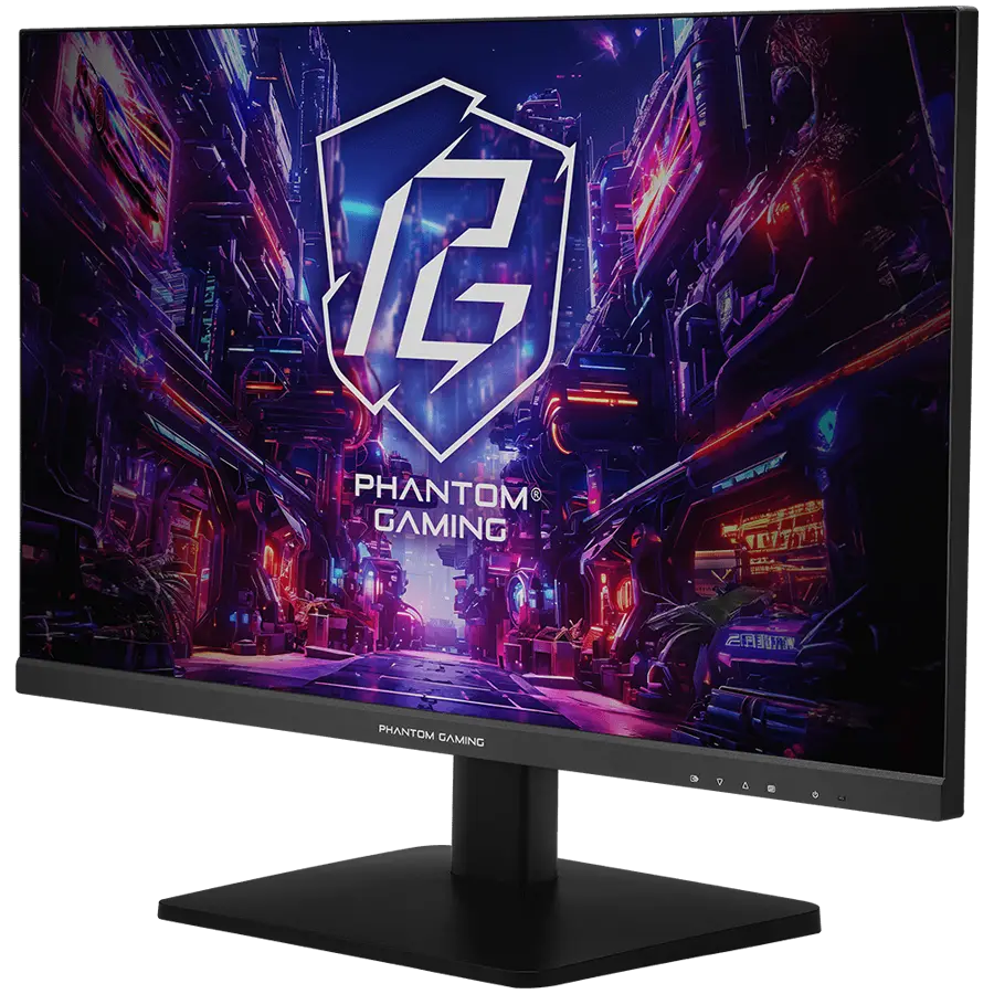 Asrock Gaming Monitor, 27" QHD(2560x1440) IPS, Anti-Glare, 180 Hz, 99% sRGB, 1000:1, 16:9, 400 cd/m², 178º/178º, 1ms (MPRT), AMD FreeSync, Flicker-free, Tilt, VESA, 2x 2W Speakers, 2x HDMI 2.0, 1x DP 1.4, 1x Audio Jack (3.5mm), 3Y - image 1