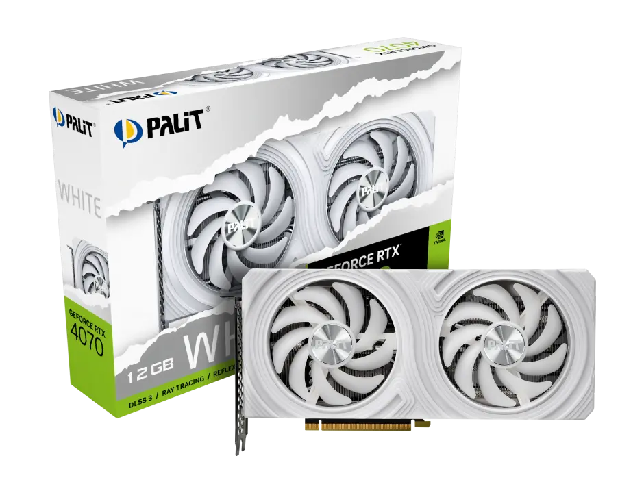 Видео карта, PALIT RTX4070 WHITE 12GB