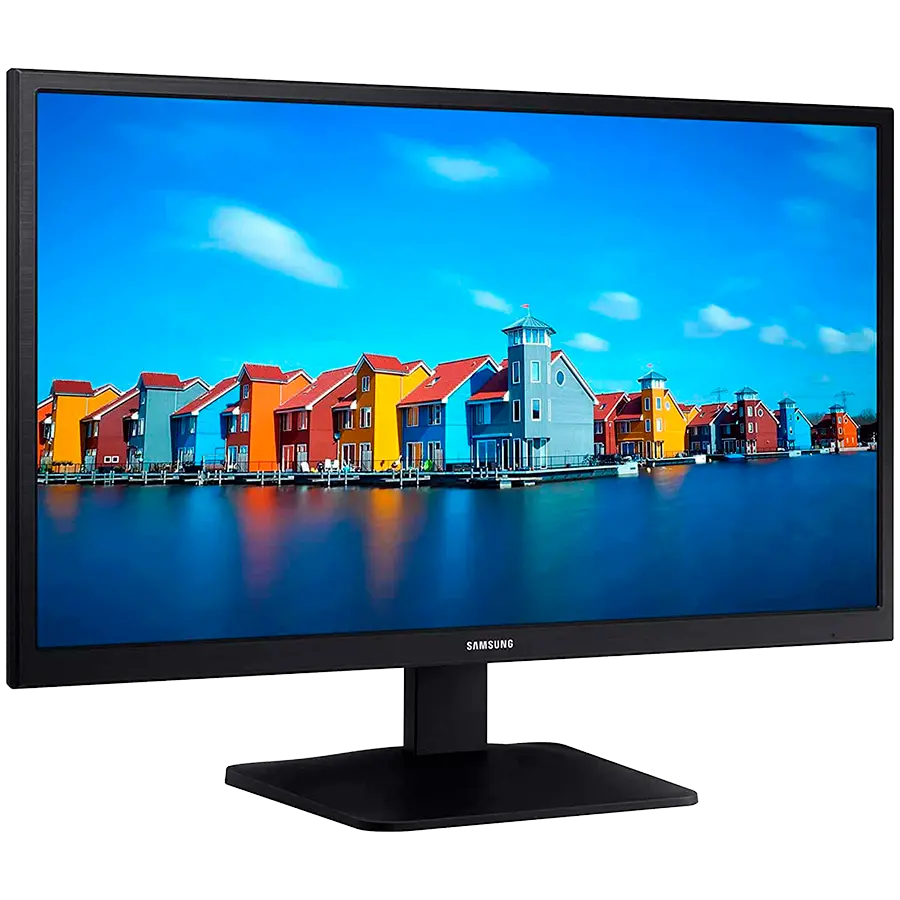 Monitor LED Samsung LS24A336NHUXEN S33A, 24" FHD FLAT 16:9 (1920x1080) VA 60Hz, 250 cd/㎡, 3000:1, 5ms, 178/178, 1xVGA 1xHDMI, Tilt, VESA 75x75, 2Y - image 1