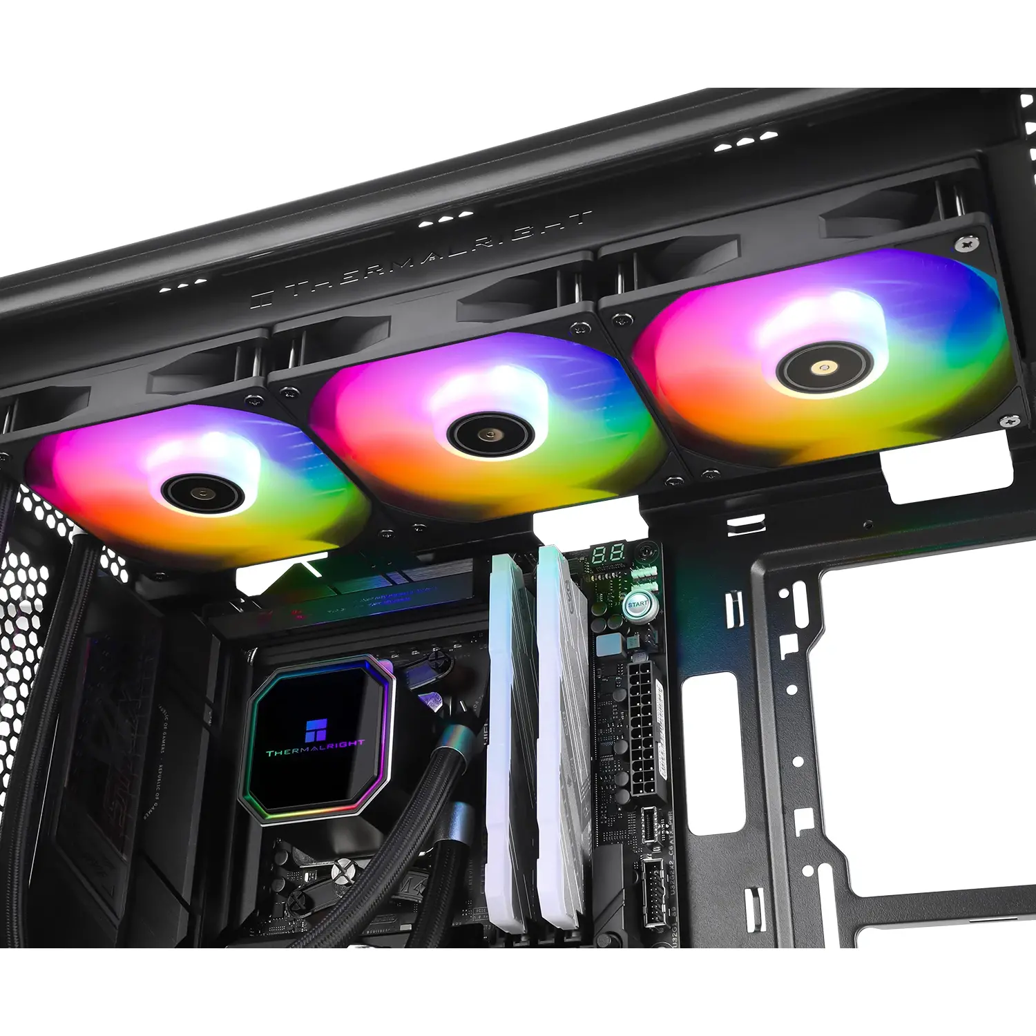 Thermalright водно охлаждане Frozen Prism 360 Black ARGB - LGA1851/LGA1700/AM5 - image 7