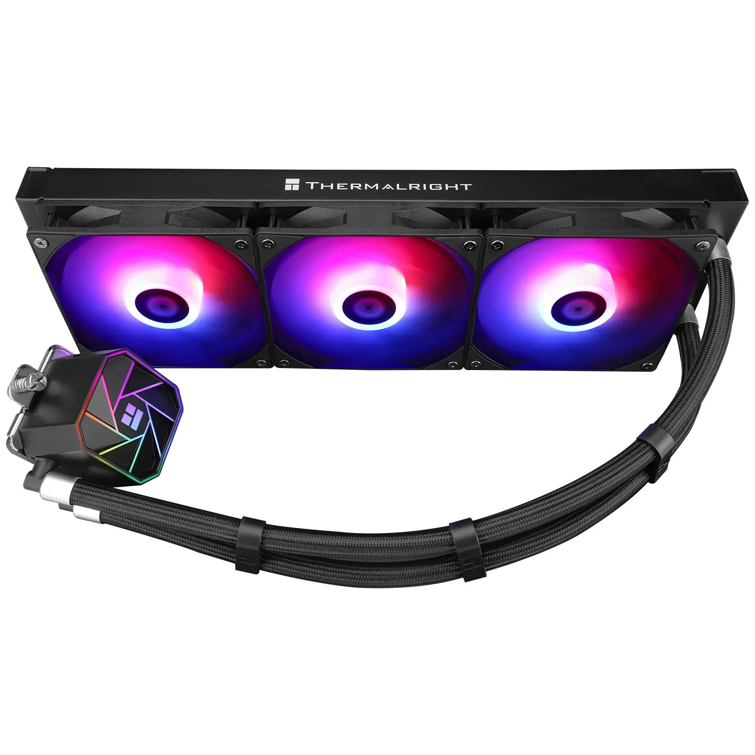 Thermalright водно охлаждане Water Cooling Aqua Elite 360 Black A-RGB V3 - LGA1851/LGA1700/AM5 - image 6