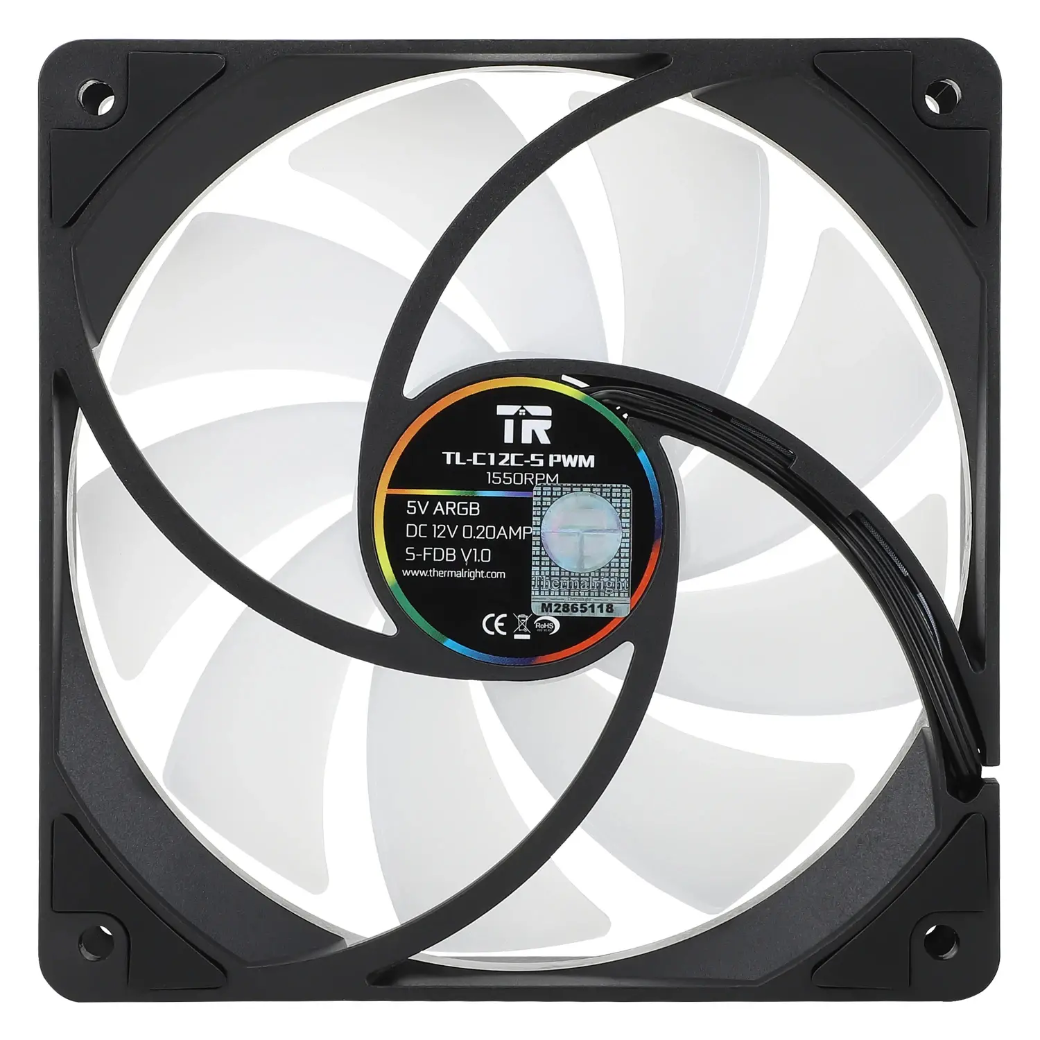 Thermalright вентилатор Fan 120mm - TL-C12C-S - aRGB - image 6