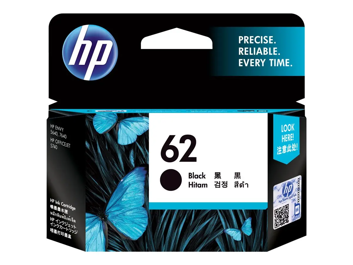 HP 62 ink cartridge black standard capacity 1-pack - image 11