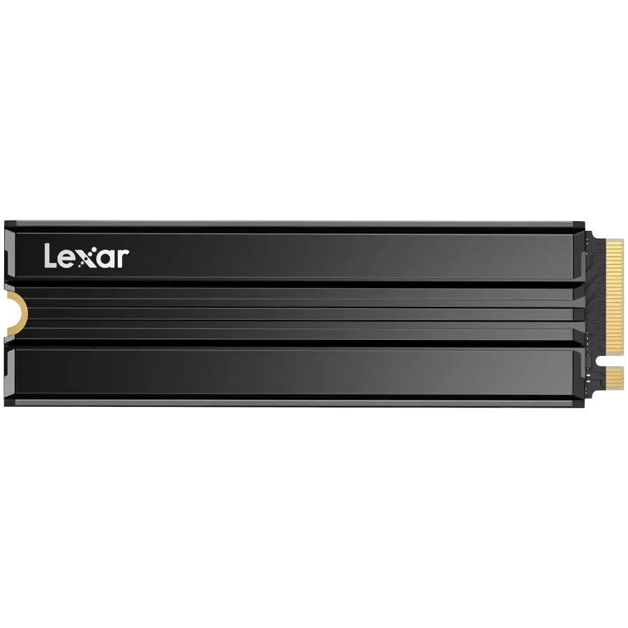 Lexar 4TB High Speed PCIe Gen 4X4 M.2 NVMe, up to 7400 MB/s read and 6500 MB/s write with Heatsink