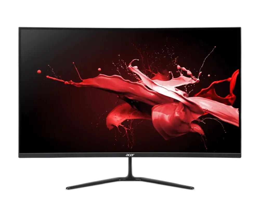 Монитор, Acer Nitro ED320QRS3biipx, 31.5" Curved 1500R VA, Anti-Glare, ZeroFrame, FreeSync, 1ms(VRB), 3000:1, 250nits, 1920x1080 FHD, 180Hz, 2xHDMI, DP, Audio out, BluelightShield, Tilt, Black