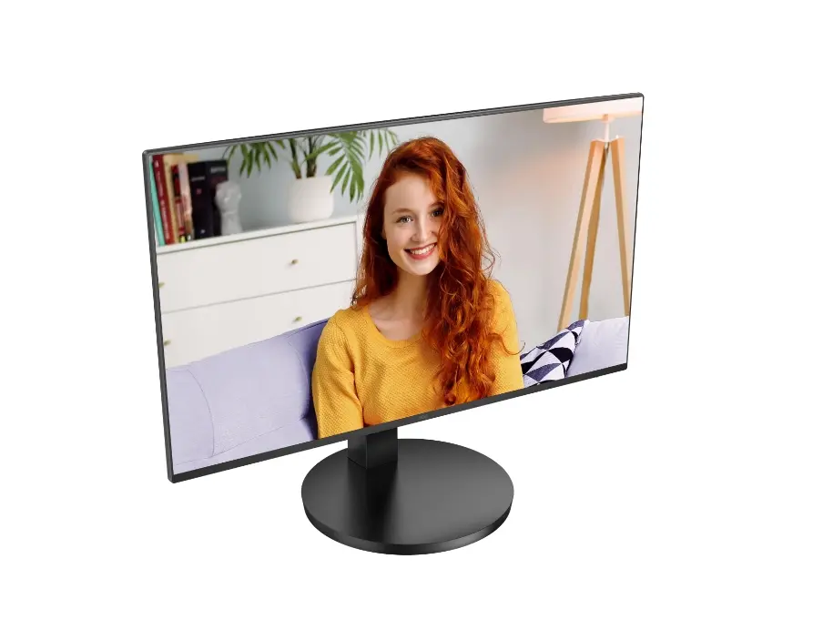 Монитор, AOC 24B3CF2, 23.8" IPS WLED, 1920x1080@100Hz, 4ms GtG, 1ms MPRT, 250cd m/2, 1300:1, 20M:1 DCR, Adaptive Sync, FlickerFree, Low Blue Light., 2Wx2, Tilt, Height Adjust, HDMI, USB hub - image 1