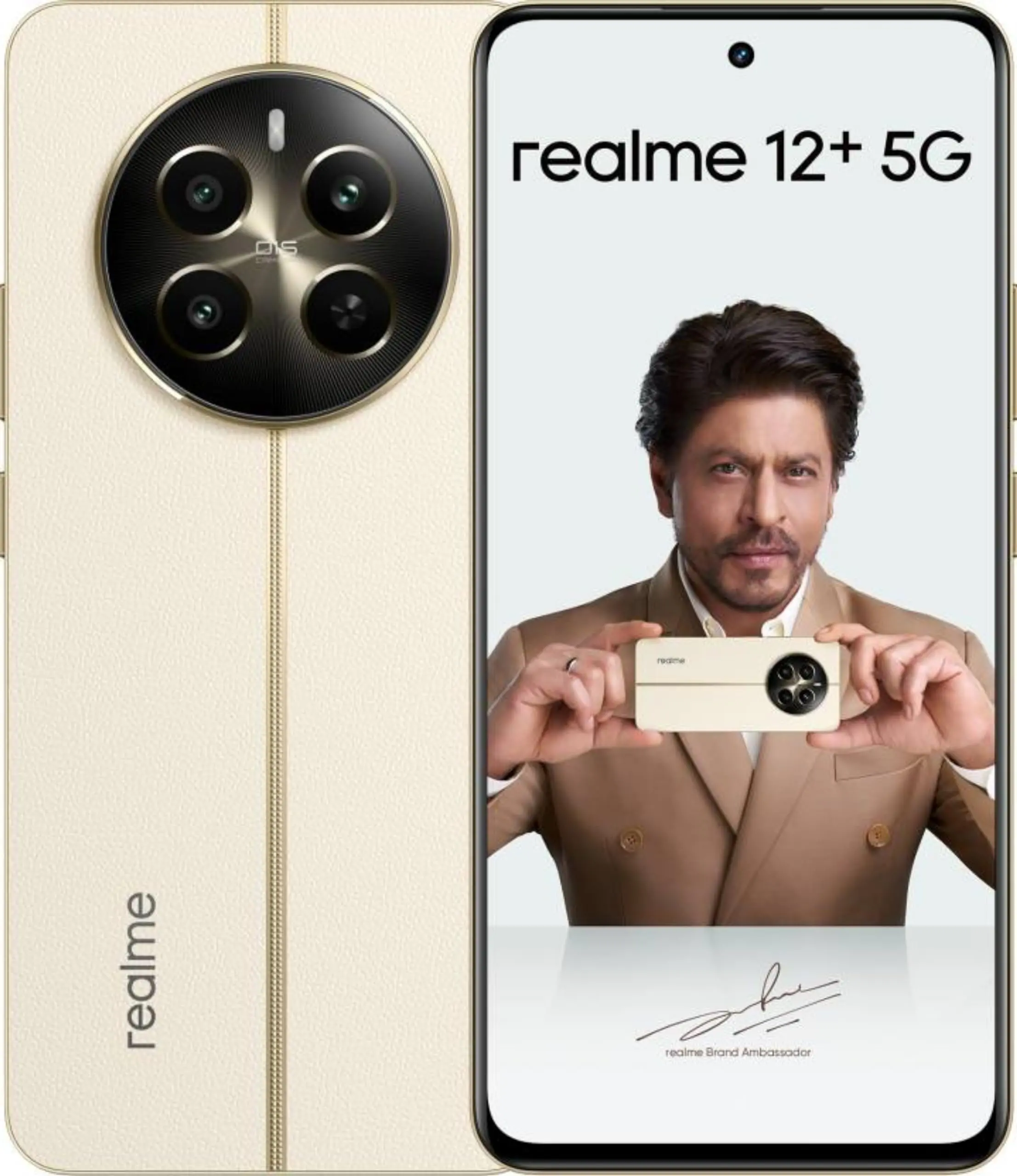 Мобилен телефон, REALME 12 PLUS 5G 8+256 BEIGE