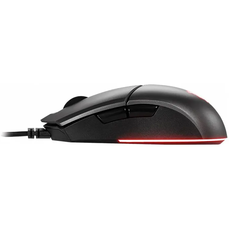 MSI CLUTCH GM11 Gaming Mouse, 89g (without cable), PixArt PMW-3325 Optical Sensor - 5000 DPI, RGB, OMRON Swtiches Rated for 10 Million Clicks, DPI Switch, 6 Programmable Buttons - image 1