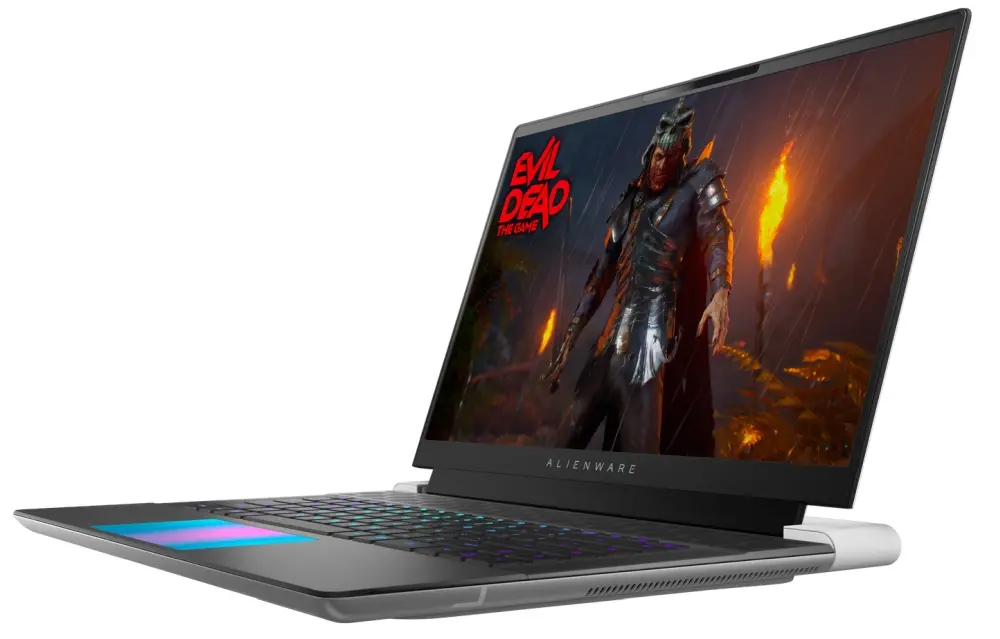 Лаптоп, Dell Alienware x16 R2, Intel Core Ultra 9 185 H( 16 cores, 2.30 to 5.10 GHz), 16.0" QHD+ (2560x1600) 240Hz, 3ms, FHD IR Cam, 32GB, 2x16GB, DDR5, 5600 MT/s, 1 TB, M.2, PCIe NVMe, SSD, RTX 4080, 12GB GDDR6, Wifi 7, Win11 Pro, 3Y PS - image 3