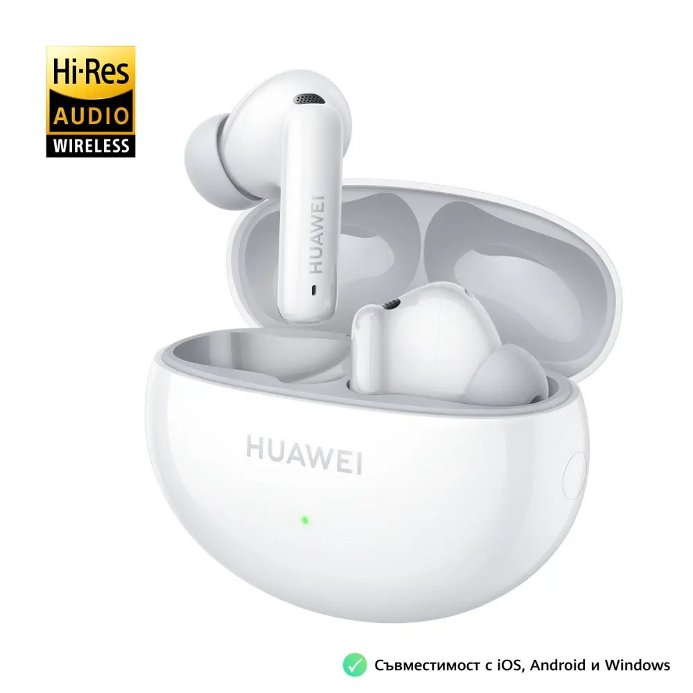 Слушалки, Huawei FreeBuds 6i White