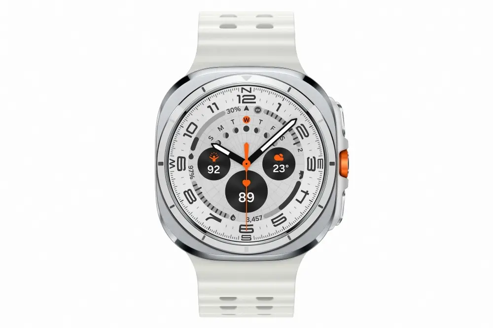 Часовник, Samsung L705 Galaxy Watch Ultra 47mm LTE Titanium White