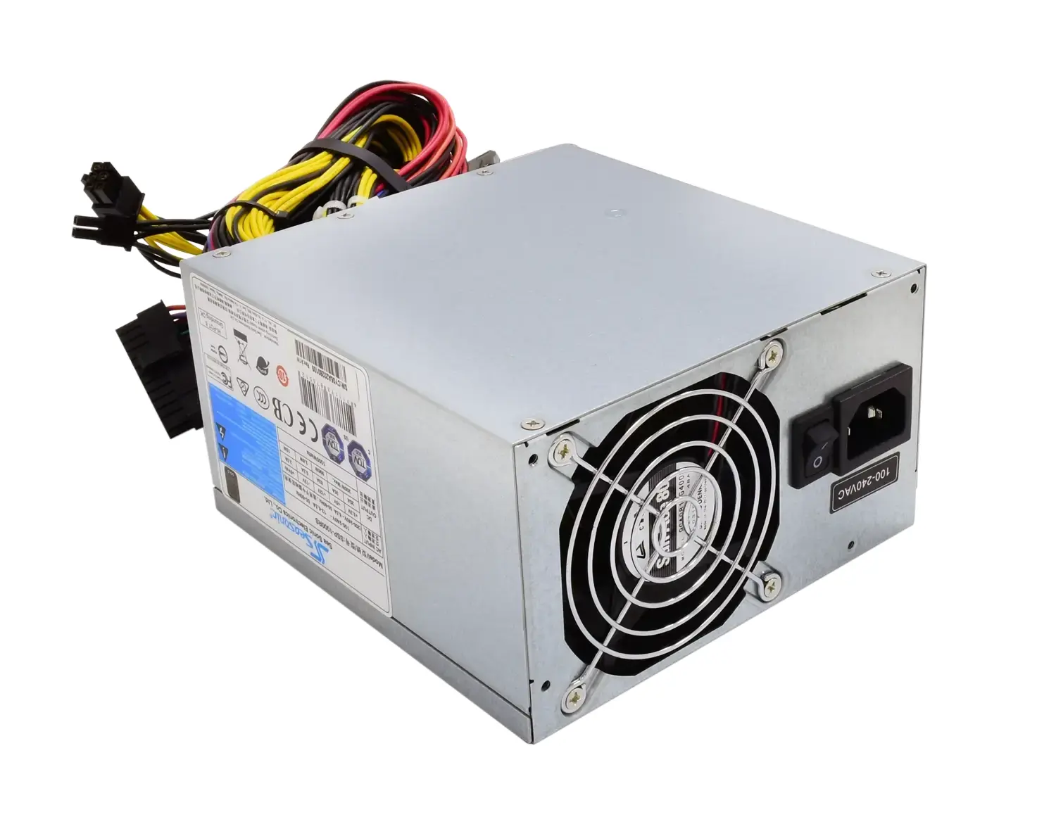 Power supply 850W, APFC, 8cm fan, ATX 12V v.2.3, 80+ gold, DC to DC converter design, MTBF full load 25? amb. : >100K hours; SSP-850RS - image 3