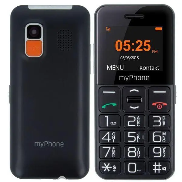Телефон myPhone Halo Easy, Черен - image 3
