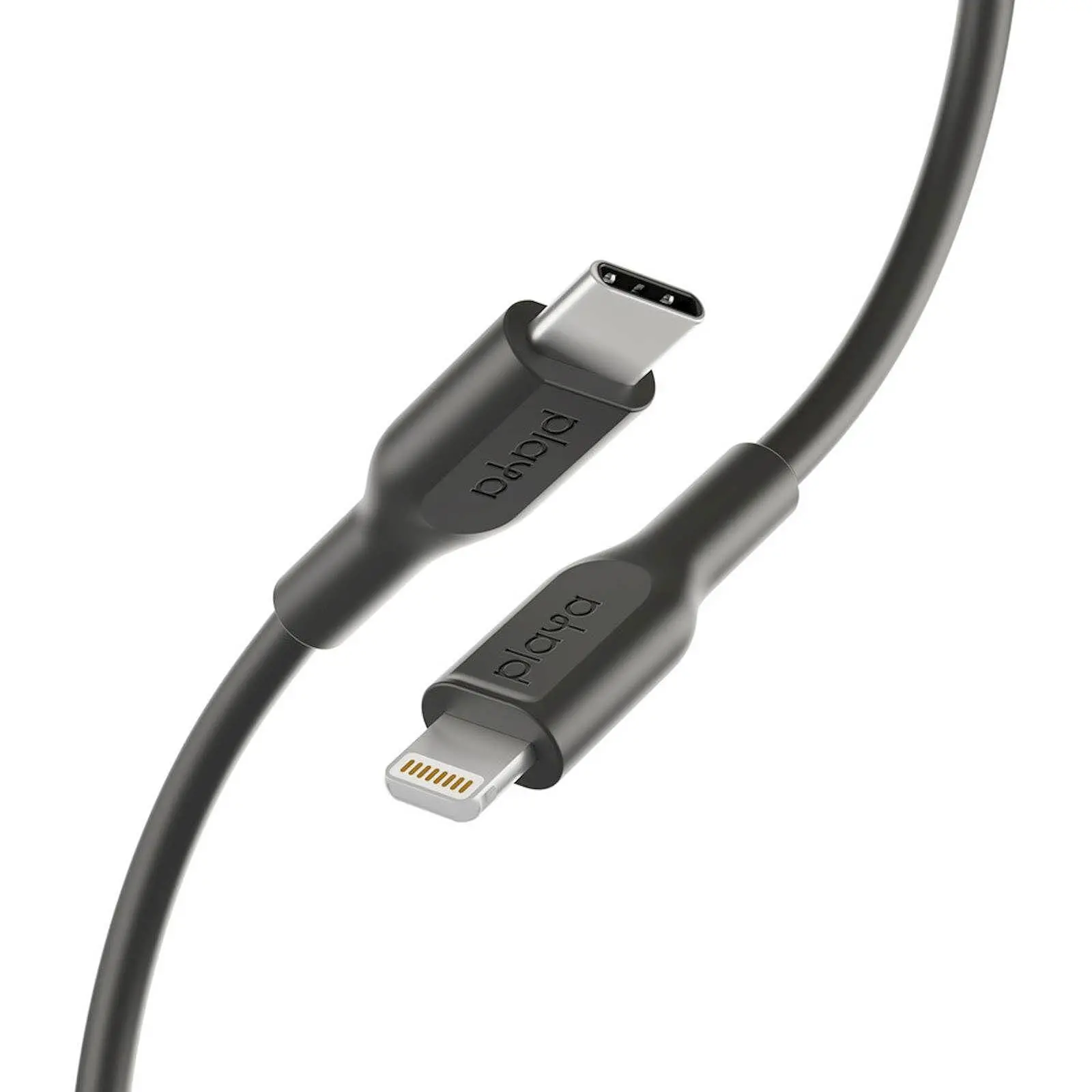 Кабел Belkin Playa USB-C към Lightning 1M, Черен - image 1