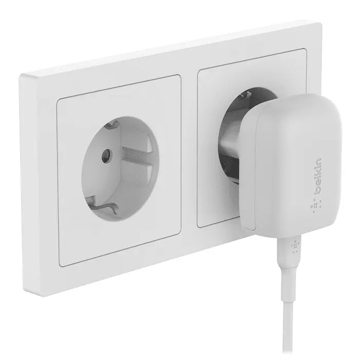 Зарядно устройство Belkin USB-C PD PPS 20W, Бял - image 4